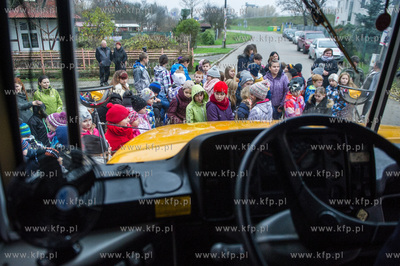 Gdansk. Pierwsza przejazdzka oryginalnego, amerykanskiego,...