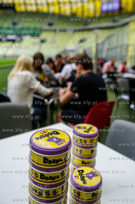 Gdansk. Stadion PGE Arena. Bicie rekordu Polski w jednoczesnej...