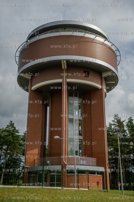 Gdansk. Sobieszewo. Prezentacja zbiornika na wode Kazimierz...