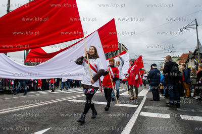 Gdynskie Urodziny Niepodleglej. Parada Niepodleglosci...