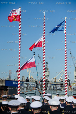 Port Wojenny w Gdyni Oksywie. Uroczystosc objecia obowiazkow...