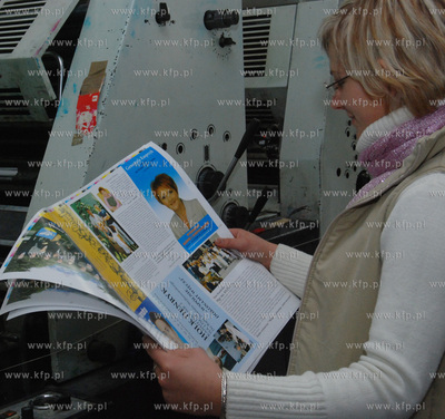 Drukarnia BWM Studio w Rumi. Przygotowanie i druk materialow...