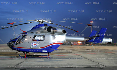 Gdansk, Rebiechowo Nz. smiglowiec MD902 Explorer w...