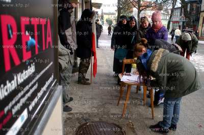 Sopot. Kolejny etap akcji protestacyjnej Komitetu Ochrony...