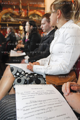 Uroczysta inauguracja roku akademickiego 2009/2010...