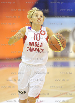 Hala Wisly w Krakowie. Ford Germaz Ekstraklasa. Koszykarki...