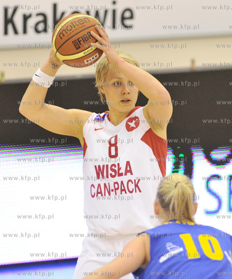 Hala Wisly w Krakowie. Ford Germaz Ekstraklasa. Koszykarki...