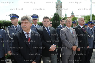 Sopot - molo. Uroczyste obchody Swieta Policji, podczas...