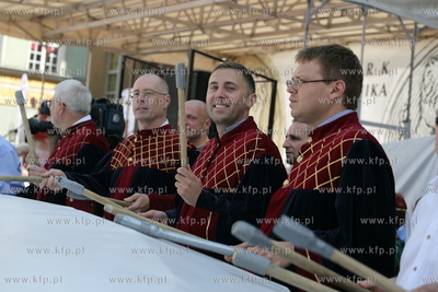 Otwarcie 753 Jarmarku św. Dominika w Gdansku. Podczas...