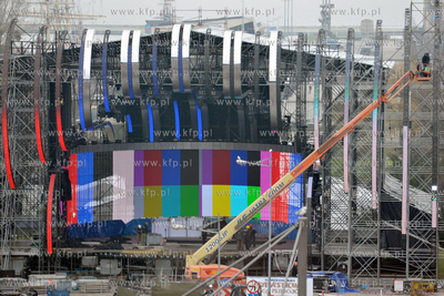 Gdynia - Skwer Kosciuszki. Dzien i noc trwaja prace...