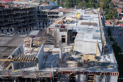 Gdańsk, Młode Miasto, plac budowy tuż obok Europejskiego...