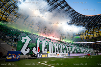 Polsat Arena w Gdańsku Lechia Gdańsk pokonała Pogoń...