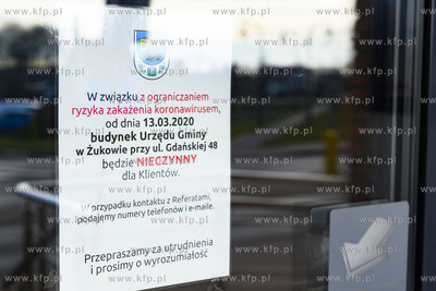 Żukowo. Środki ostrożności w związku z pandemią...