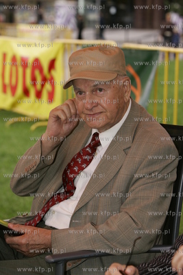 Gdansk. Festiwal Gwaizd 2007. Na zdjeciu  Jan Machulski...