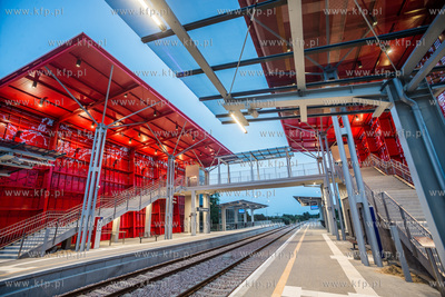 Pomorska Kolej Metropolitalna, stacja Gdansk Kielpinek....
