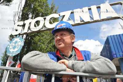 Gdansk. Plac Solidarnosci. Obchody 20 rocznicy obalenia...