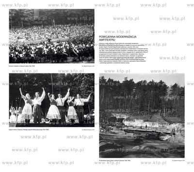 Fragment stalej wystawy poswieconej historii Opery...