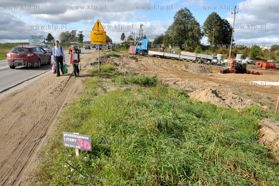 Budowa trasy WZ wzdluz ulicy Kartuskiej na odcinku...