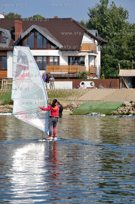 Chalupy na Polwyspie Helskim. Windsurfing od strony...