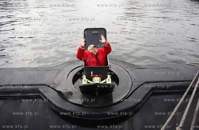 Gdynia. Jednodniowy rejs  okretem podwodnym typu Koben...