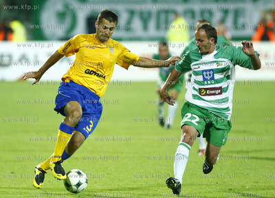 Gdansk. Meczo mistrzostwo Ekstraklasy. Lechia Gdansk...