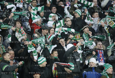 Gdansk.Mecz o mistrzostwo ekstraklasy Lechia Gdansk...