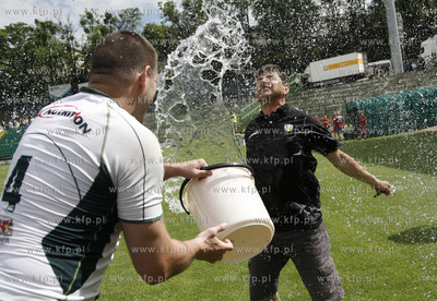 Gdansk. Polfinal play off ekstraligi rugby Lechia Gdansk...