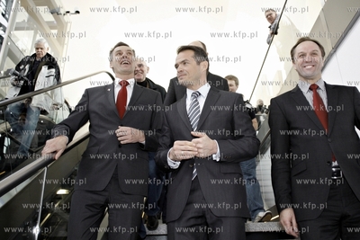 Gdańsk. Minister transportu budownictwa i gospodarki...