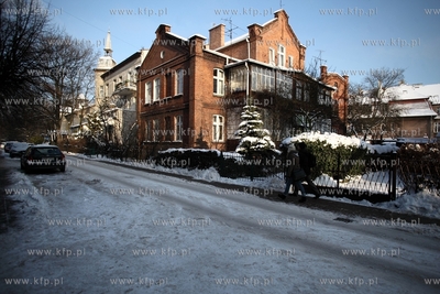 Sopot. Dom przy ul. Westerplatte.
14.01.2013
fot....