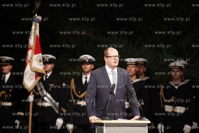 Gdansk Westerplatte. 74.rocznica wybuchu II Wojny Swiatowej....