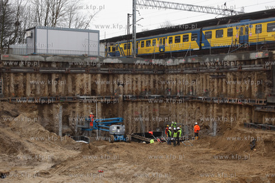 Uroczystosc wmurowania kamienia wegielnego pod budowe...