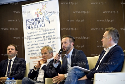 Gdańsk. PGE Arena. Spotkanie poświęcone meczowi,...