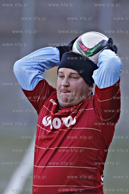 Gdansk. Boisko przy ul. Traugutta.  Sylwestrowy mecz...