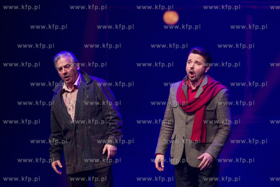 Włoska noc. Gala Sylwestrowo-noworoczna. Nz. Leszek...