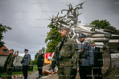 Gdańsk. Pomnik Obrońców Poczty Polskiej. Obchody...