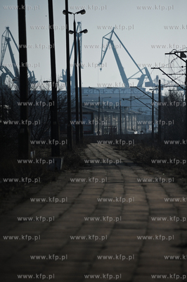 Wycofany z uzytku przystanek SKM Gdansk Nowe Szkoty....