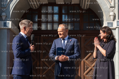 Gdańsk. Spotkanie premier Donald Tusk  premier Węgier...