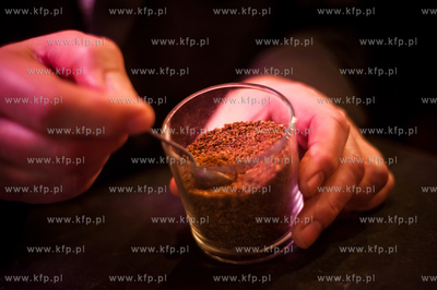 Restauracja Gdanska przy ul. Sw. Ducha. Barysta Waldemar...