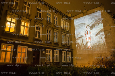 Gdansk. Wrzeszcz. Festiwal artystycznych instalacji...