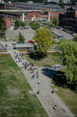 Gdansk. Swieto Historycznej sali BHP, znajdujacej sie...