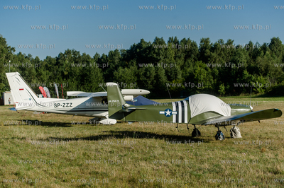 Lotnisko w Jastarni. 19.08.2015 fot. Mateusz Ochocki...