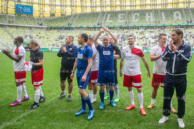 Energa Stadion Gdańsk. Charytatywny mecz piłkarski...