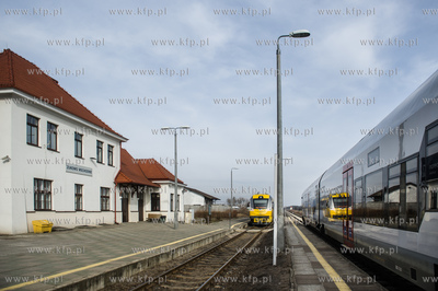 Przystanek kolejowy Żukowo Wschodnie.
04.03.2017
fot....