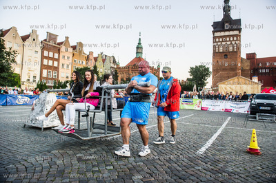 Gdańsk. Targ Węglowy. Zawody Pucharu Polski Strong...