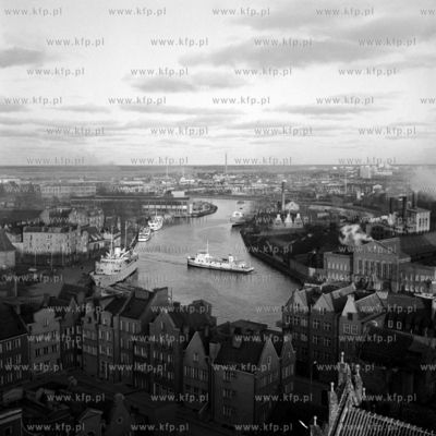 Panorama Gdańska. Widok na Motławę. 
1962
0004787z_1968
Fot....