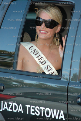 Wybory Miss World. Finalistki konkursu w Trojmiescie....