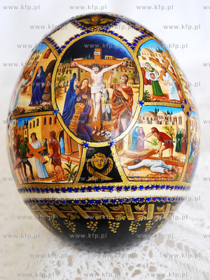 Unikatowa kolekcja pisanek Huberta Szymosza artysty...