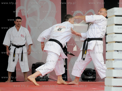 III Ogolnopolski Zlot Fanow M jak Milosc. Pokaz karate...
