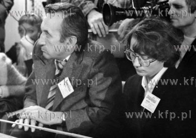 Kraków 19.X.1980 r. Konferencja prasowa przedstawicieli...