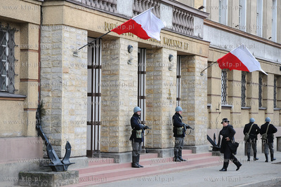 Plan zdjeciowy filmu o masakrze robotnikow na Wybrzezu...